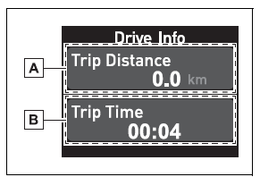 Vehicle status information and indicators