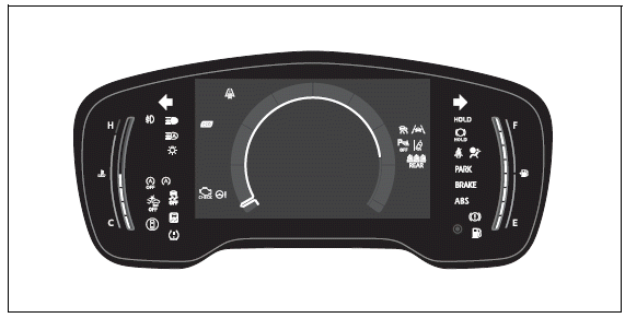 Vehicle status information and indicators