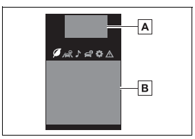 Vehicle status information and indicators